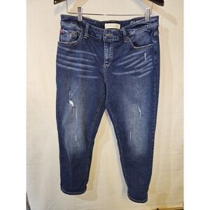 Slink Jeans Curvey Women's Size 12 Length 25 Blue Denim Straight Leg